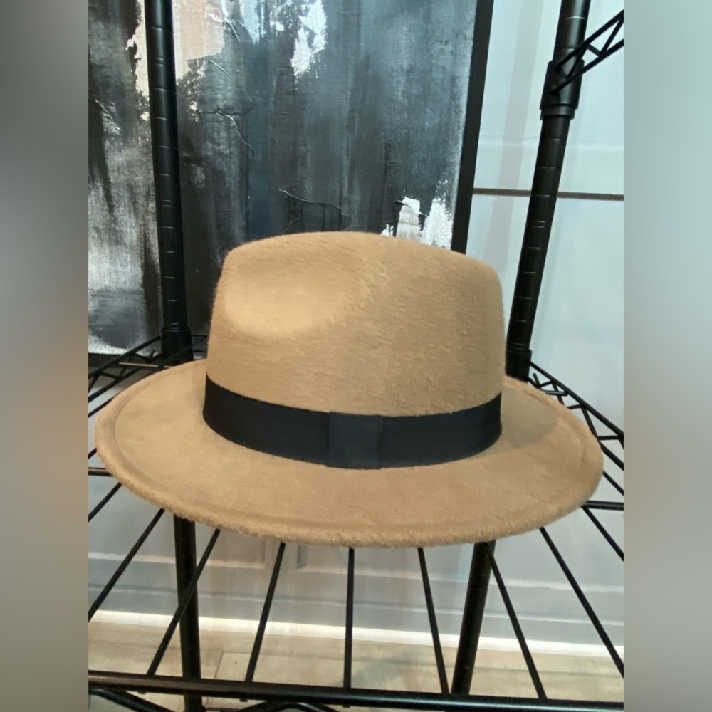 Tan Fedora Hat